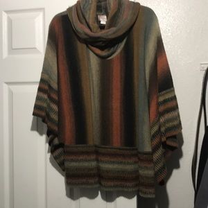 Batwing crowl neck pullover sweater